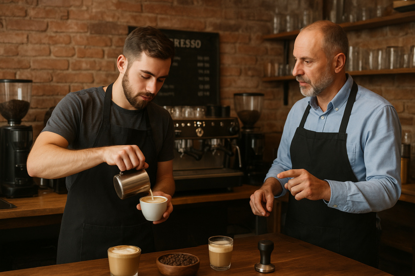 آموزش مهارت های باریستا