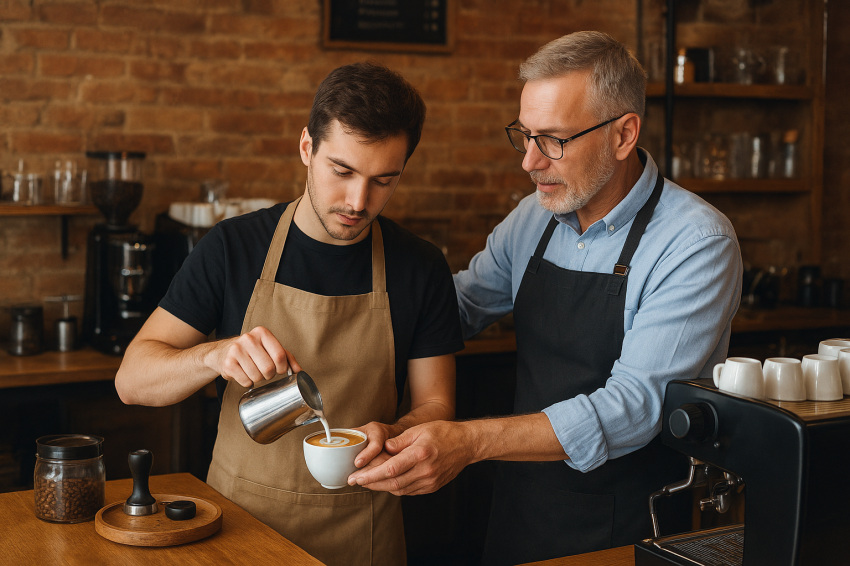 آموزش مهارت های باریستا