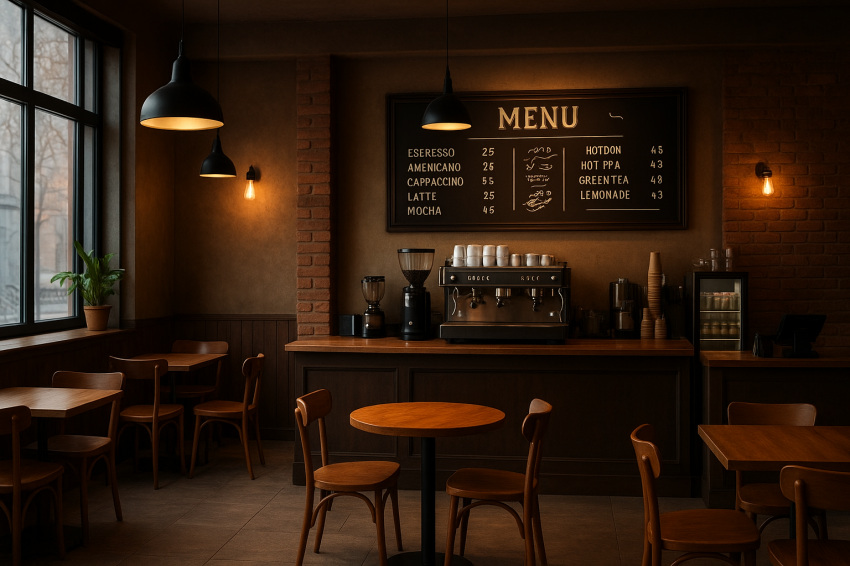 راه اندازی کافه