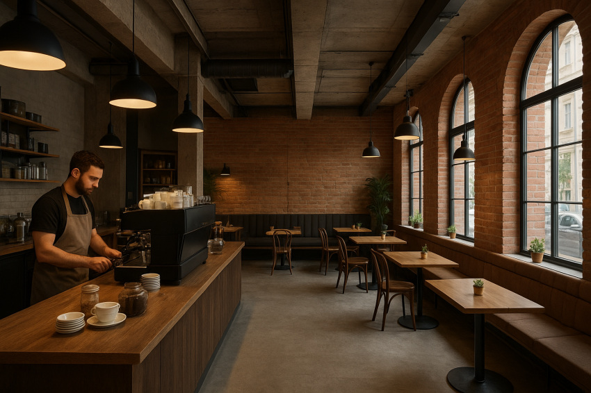 راه اندازی کافه