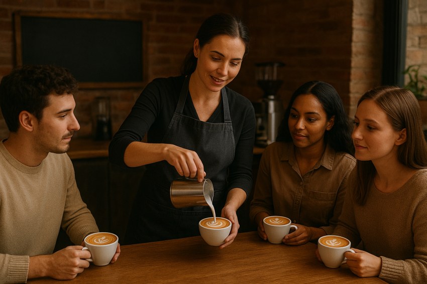 آموزش لاته آرت