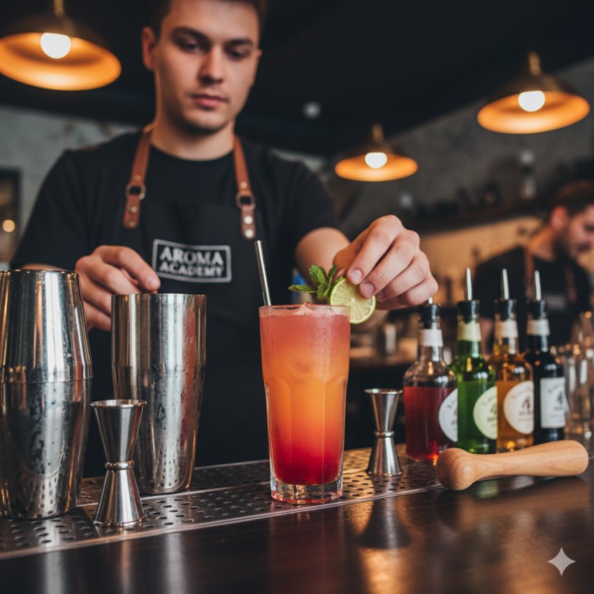 سرفصل‌های کلیدی در دوره جامع باریستایی آروما آکادمی