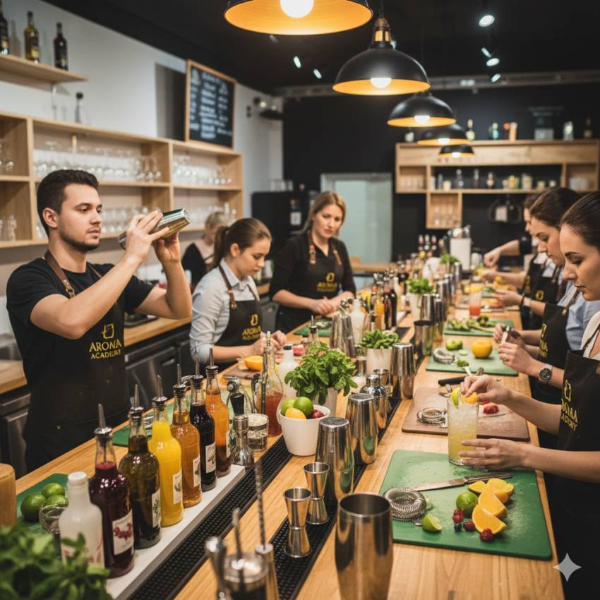 هنر بارتندری (Bartender) - جادوگری طعمها در بار سرد