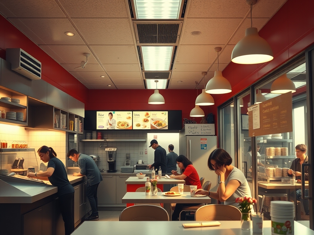 مراحل اصلی راهاندازی کافه فستفود