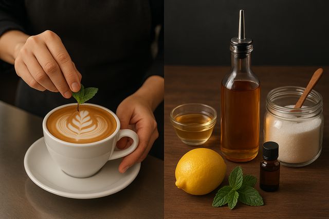 آموزش گارنیش و سیروپ سازی