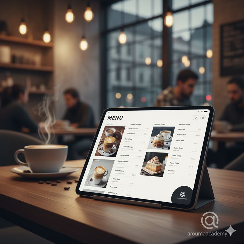 طراحی منو و دفترچه رسپی