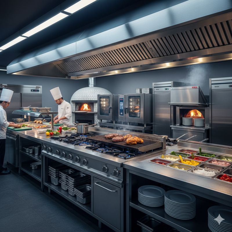 تجهیزات رستوران و کافه