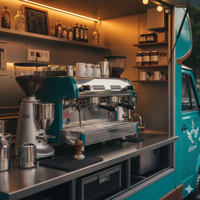 راه‌اندازی کافه سیار