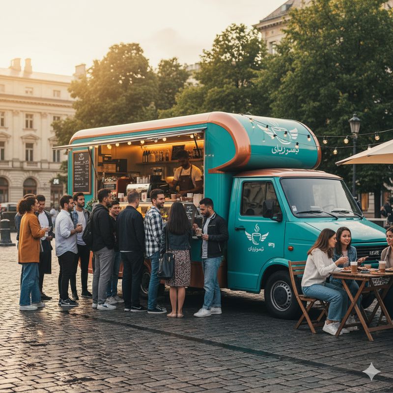 چرا کافه سیار؟ تحلیل فرصت‌ها و مزایای رقابتی