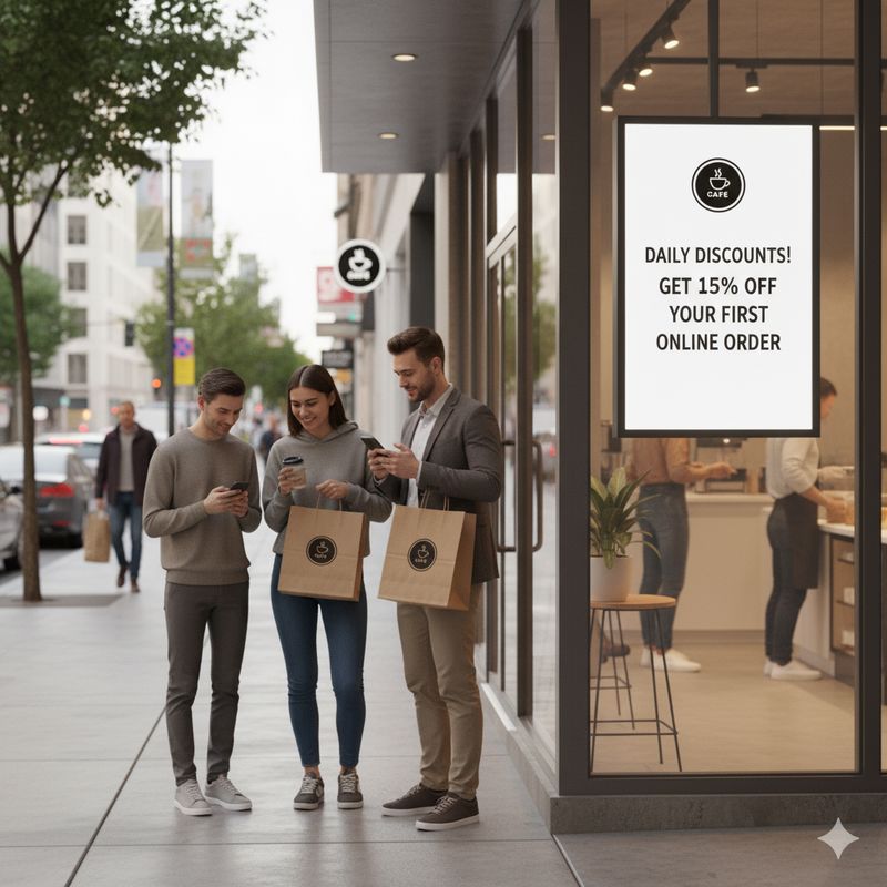 راه‌اندازی کافه بیرون بر