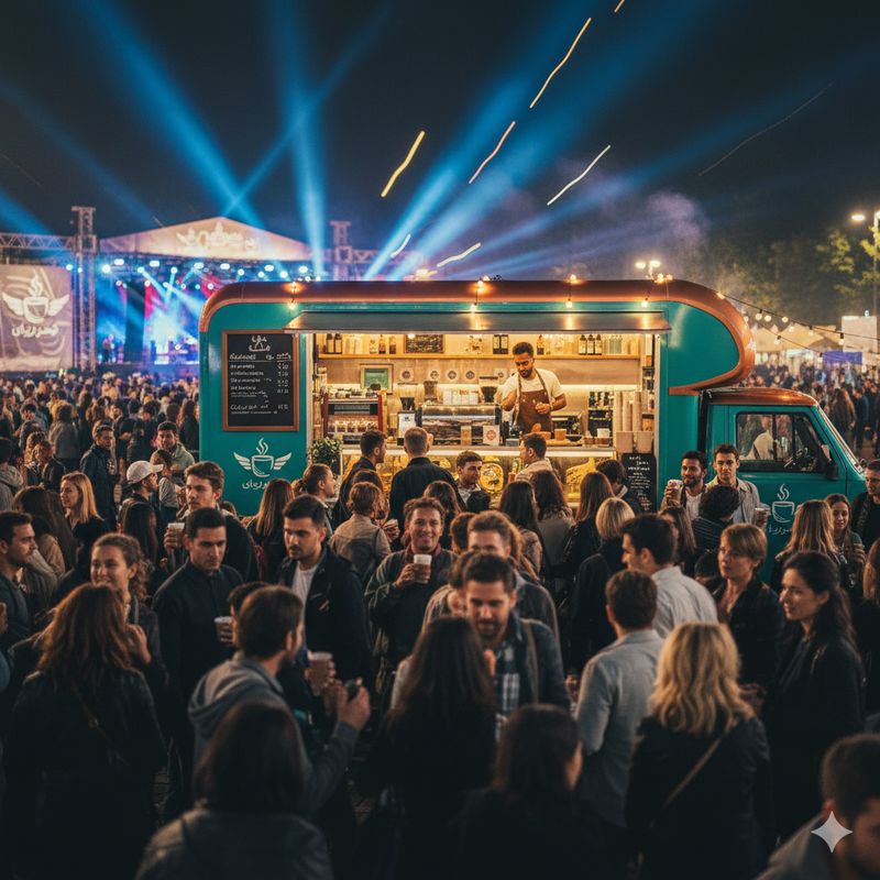 راه‌اندازی کافه سیار