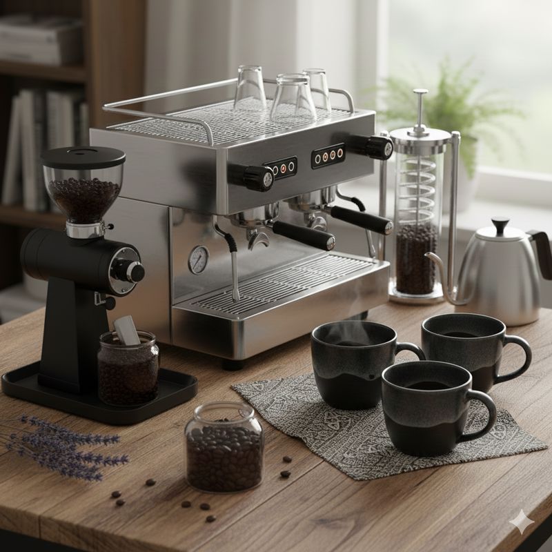 ست کردن قهوه