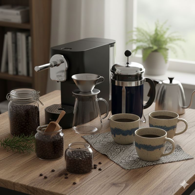 ست کردن قهوه