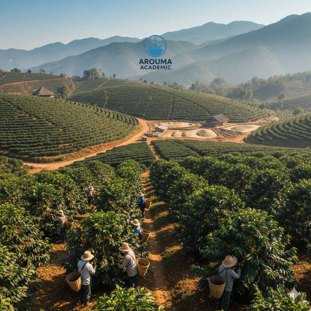 قهوه ربوستا در کدام کشور ها کشت می‌شود