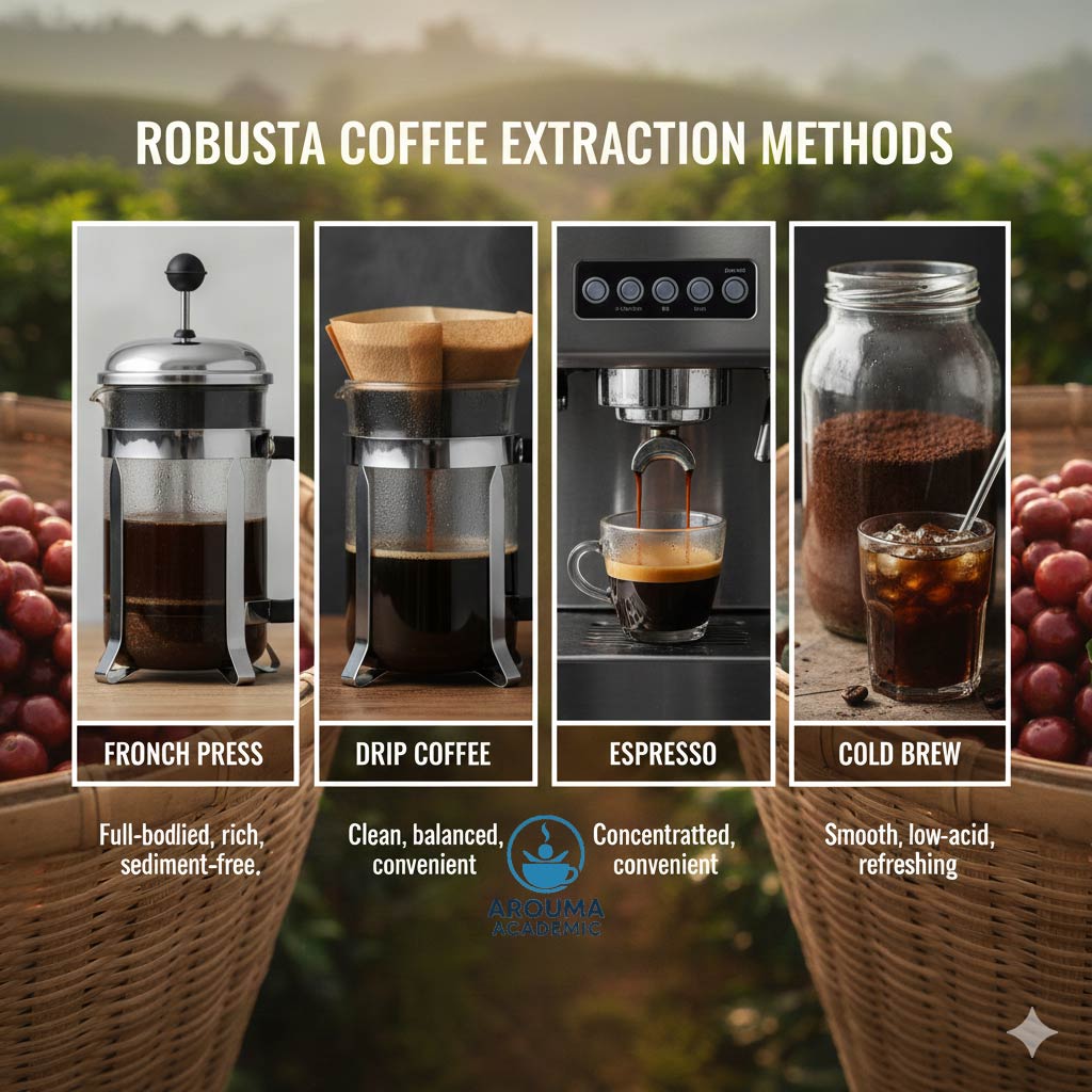 قهوه ربوستا در کدام کشور ها کشت میشود