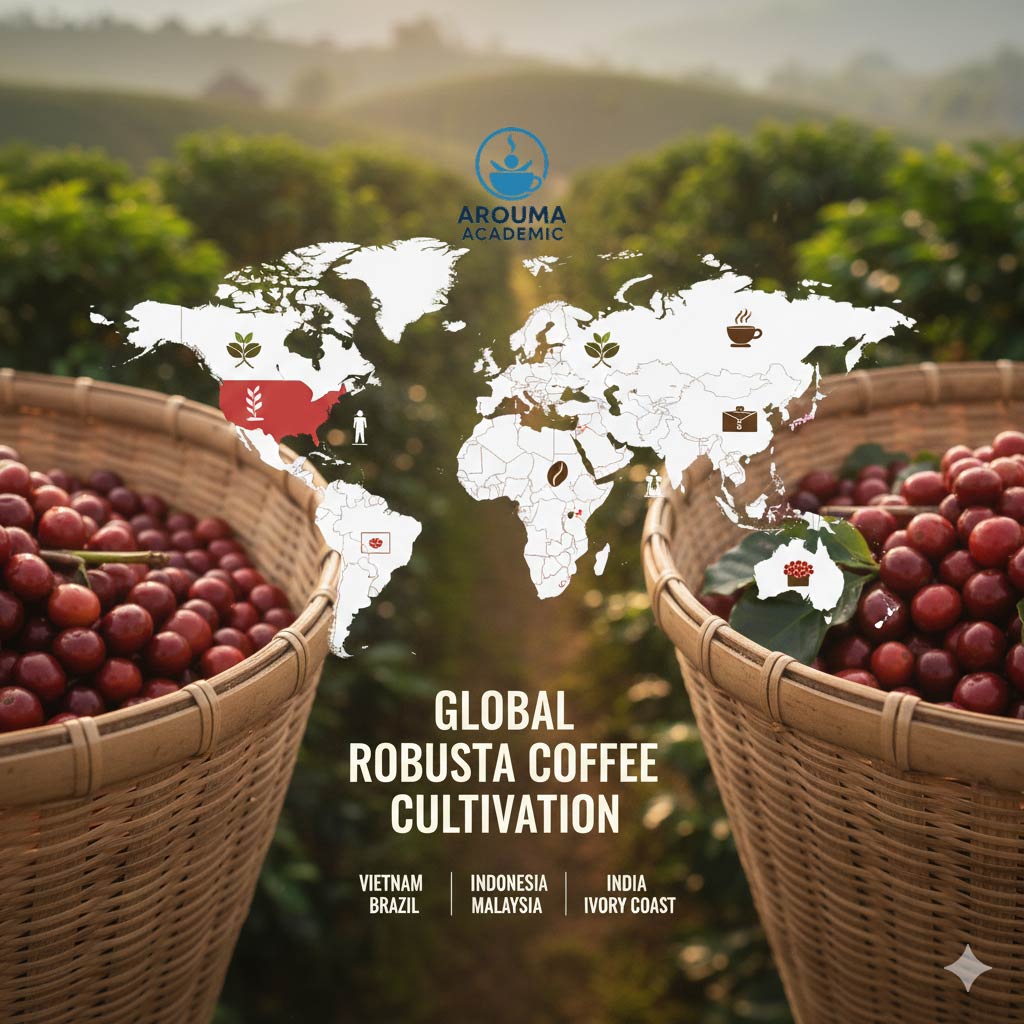 قهوه ربوستا در کدام کشور ها کشت میشود