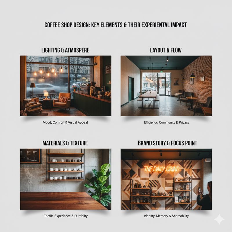 فرآیند گام‌به‌گام طراحی از ایده تا اجرا طراحی کافی شاپ