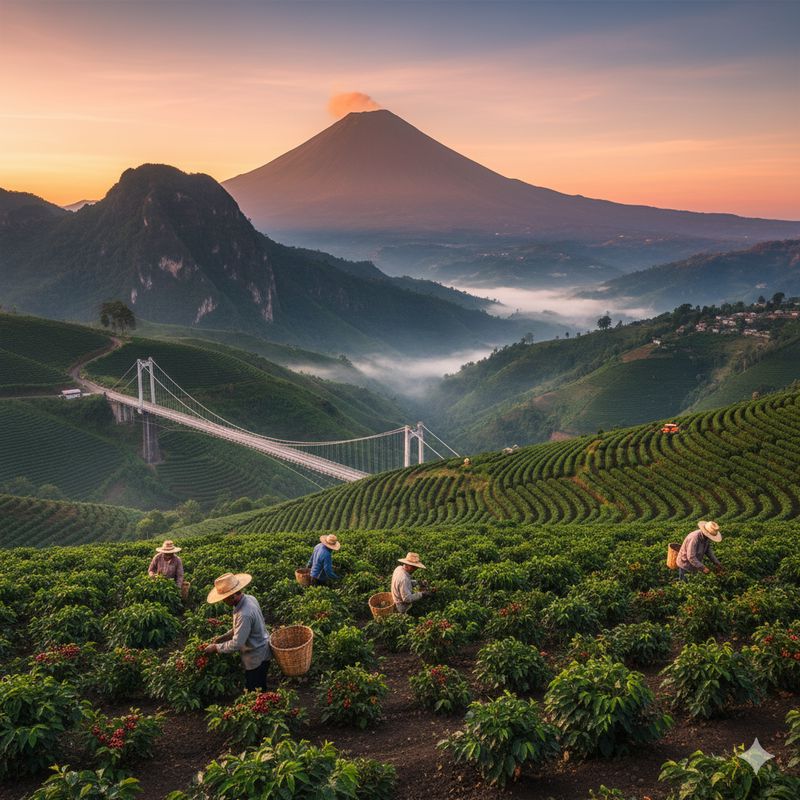 قهوه عربیکا در کدام کشورها کشت میشود