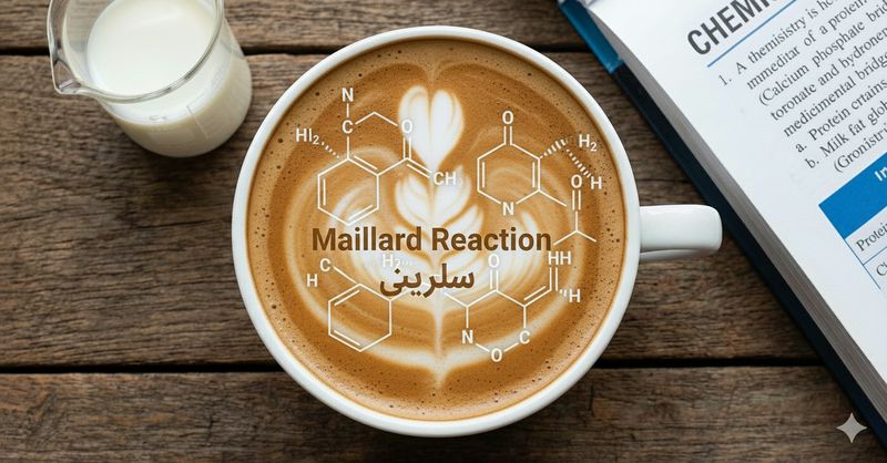 داستان شیمی شیر در لاته آرت