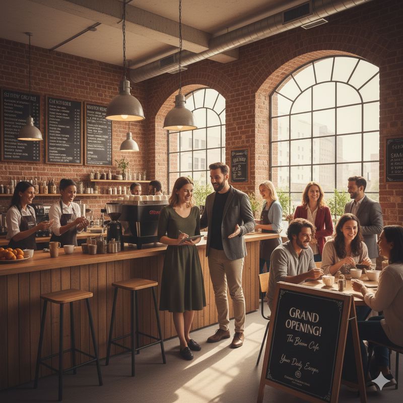 مشاور و طراح کافه