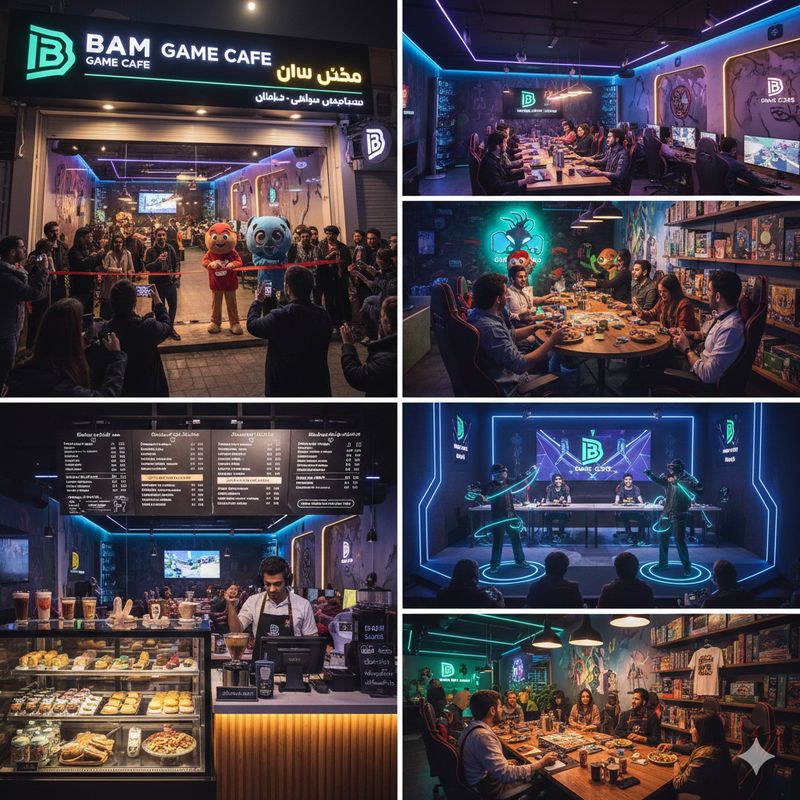 راه‌اندازی کافه گیم