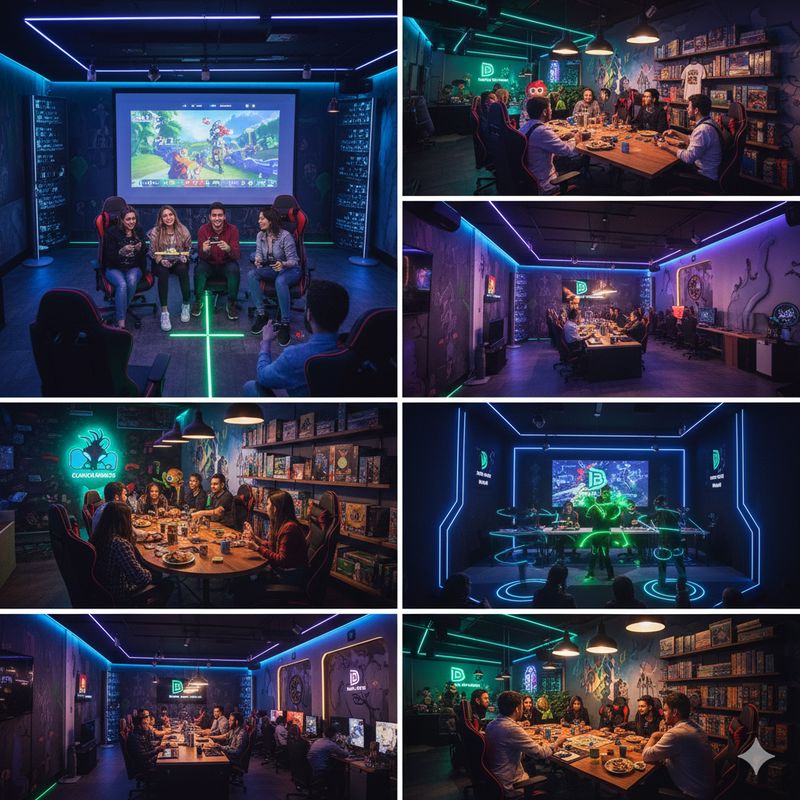 راه‌اندازی کافه گیم