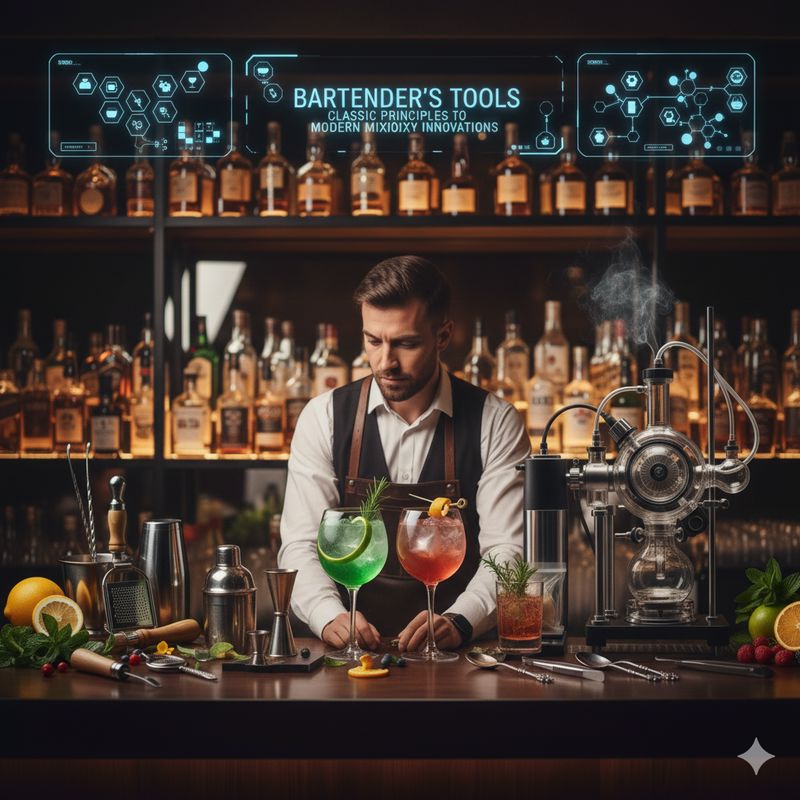 ابزار بارتندرها: از اصول کلاسیک تا نوآوریهای مدرن در میکسولوژی