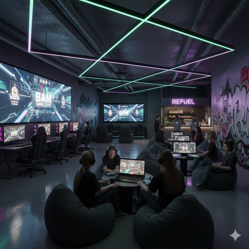 راه‌اندازی کافه گیم