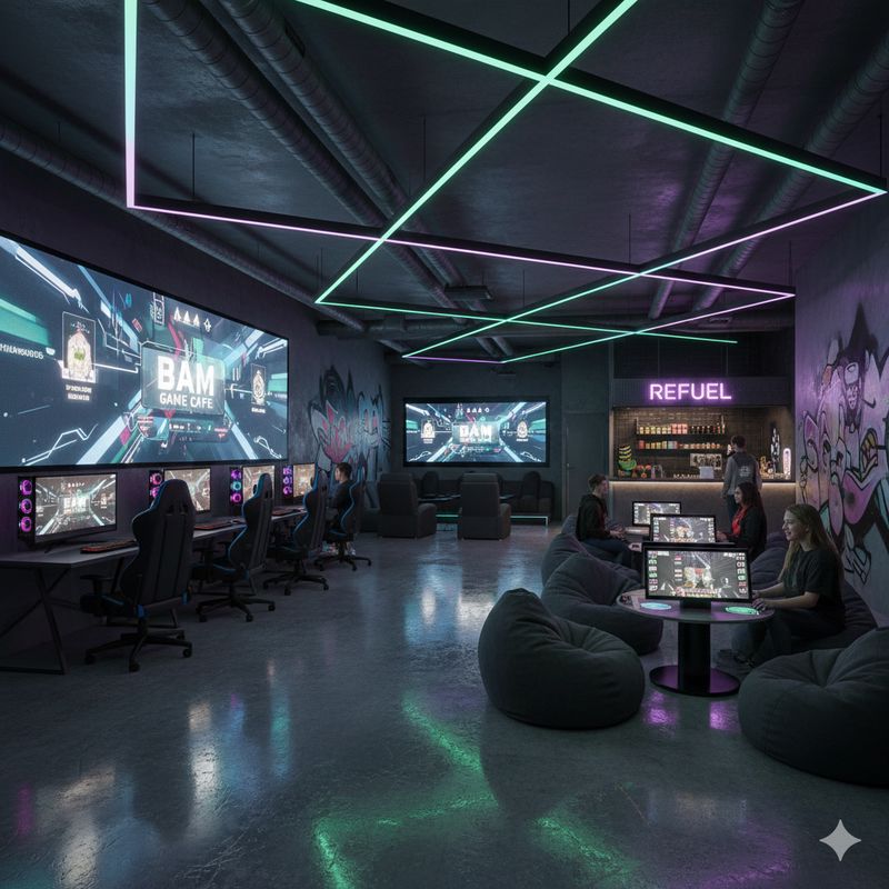 راه‌اندازی کافه گیم